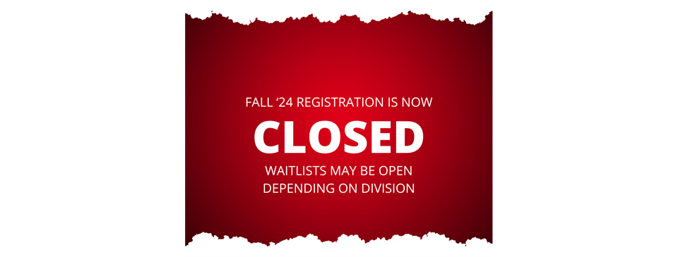 Fall 2024 Registration